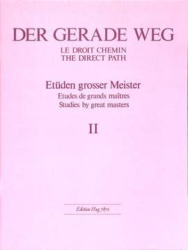 Kurt Herrmann: Der Gerade Weg 2 - Etüden Grosser Meister