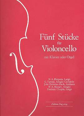 Julius Bächi: 5 Stücke Für Cello