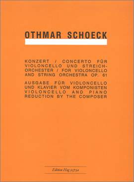 Othmar Schoeck: Konzert op 61