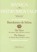 Bartolomeo de Selma: Tänze