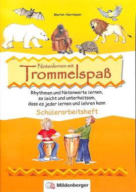 Martin Herrmann: Notenlernen mit Trommelspass - Schülerarbeitsheft