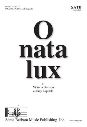 Victoria Davison_Rudy Lupinsky: O nata lux
