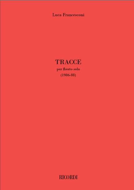 Luca Francesconi: Tracce