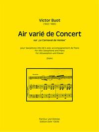 Buot, V: Air varié de Concert
