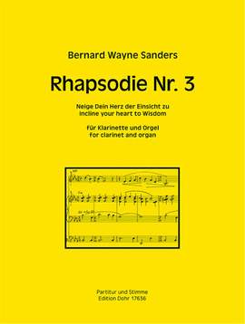 Sanders, B W: Rhapsody No.3