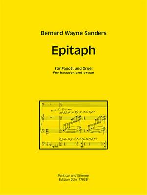 Sanders, B W: Epitaph