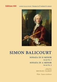 Balicourt, S: Sonata in D minor and A minor