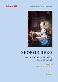 Berg, G: Twelve Sonatinas Op. 3, Vol. 2
