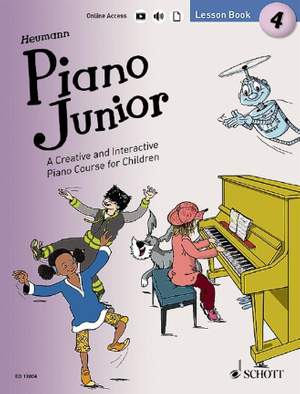 Heumann, H: Piano Junior: Lesson Book 4 Vol. 4