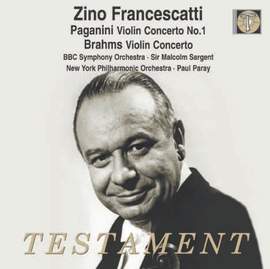 Paganini & Brahms: Violin Concertos