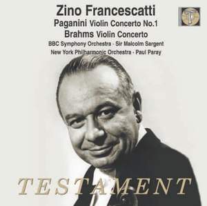 Paganini & Brahms: Violin Concertos