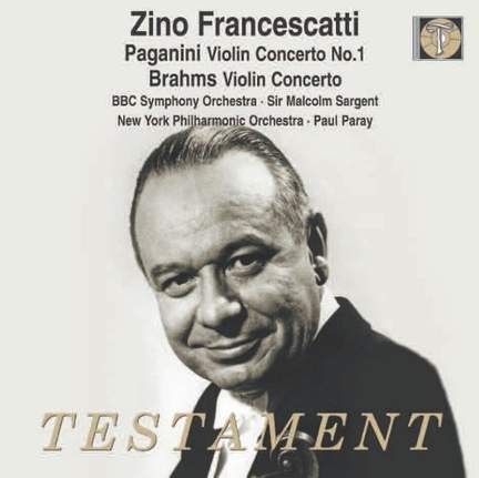 Paganini & Brahms: Violin Concertos