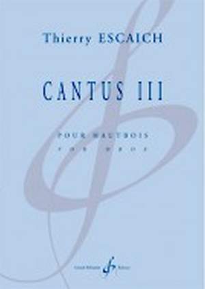 Thierry Escaich: Cantus III