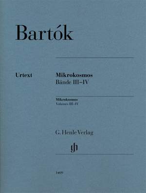 Béla Bartók: Mikrokosmos Volumes III-IV