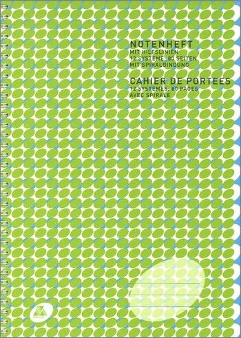 Notenheft 40 Blatt