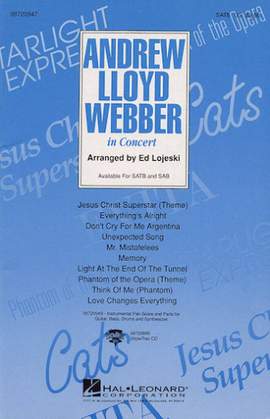 Andrew Lloyd Webber: Andrew lloyd Webber in Concert(Medley) (INST.PACK)