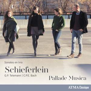 Telemann & C.P.E. Bach: Sonates en trio
