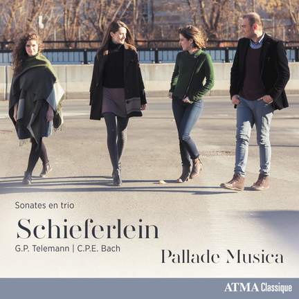 Telemann & C.P.E. Bach: Sonates en trio