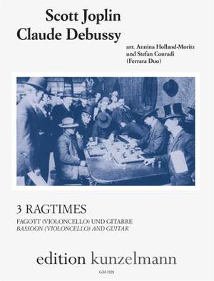 Joplin/Debussy: 3 Ragtimes