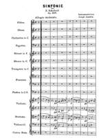 Schubert, Franz / arr. Joachim, Joseph: Symphony in C after the Grand Duo D 812 Product Image