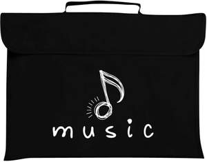 Mapac Music Bag: Quaver (Black)