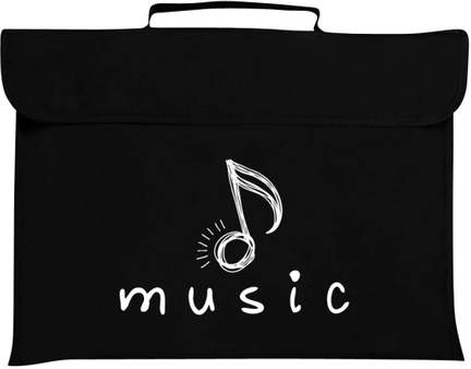 Mapac Music Bag: Quaver (Black)