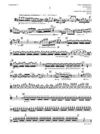 Hans Abrahamsen: 10 Preludes - Version For Cello Quartet