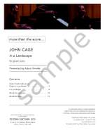 Cage, John: In a Landscape Product Image