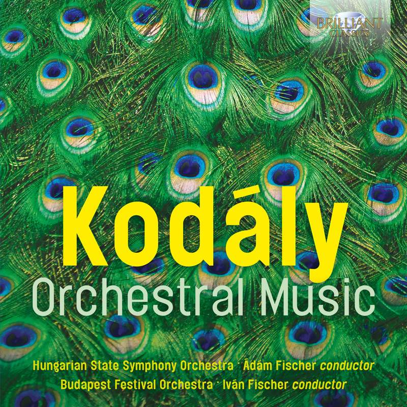 Kodály: Orchestral Works 4CD Adam Fischer, Z. Kodaly, Zoltán Kodály, Adam Fischer, Hungarian