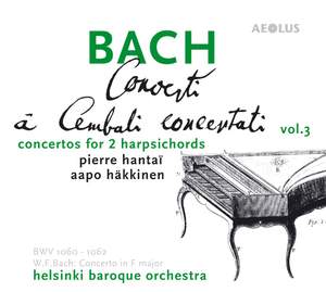 J S Bach: Concerto for Two Harpsichords