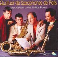 R. Planel_H. Loche_R. Phillips: Quatuor De Saxophones De Paris