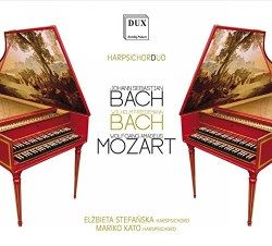 J S Bach, W F Bach & Mozart: Works for Harpsichord Duo