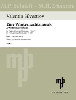 Silvestrov, V: Eine Winternachtsmusik