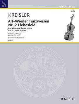 Kreisler, F: Alt-Wiener Tanzweisen