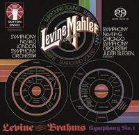 Levine conducts Mahler Symphonies Nos. 1 & 4 & Brahms: Symphony No. 1