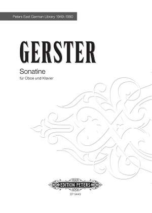 Gerster, Ottmar: Sonatine für Oboe und Klavier