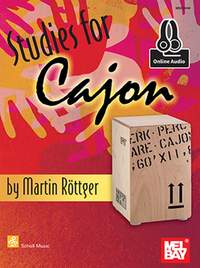 Martin Rottger: Studies For Cajon Book With Online Audio