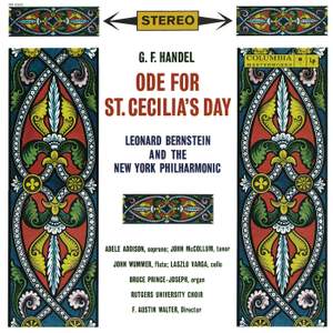 Händel: Ode for St. Cecilia's Day, HWV 76 (Remastered)