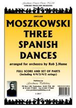 Moritz Moskowski: Three Spanish Dances Score