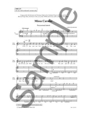 James Whitbourn: Missa Carolae