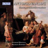 Vandini: Sonatas (6) for cello and continuo