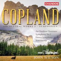 Copland: Orchestral Works, Vol. 3