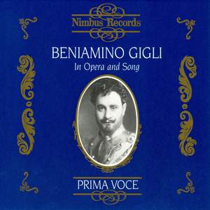 Beniamino Gigli in Opera and Song Product Image