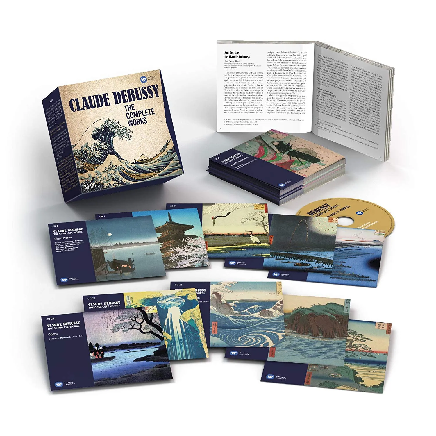 Debussy: The Complete Works - Warner Classics: 9029573675 - 33 CDs