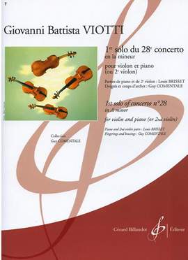 Giovanni Battista Viotti: 1Er Solo Du 28E Concerto En La Mineur