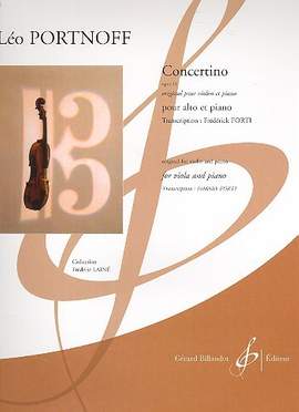 Leo Portnoff: Concertino Opus 14