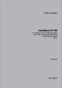 Philip Venables: Numbers 91‐95