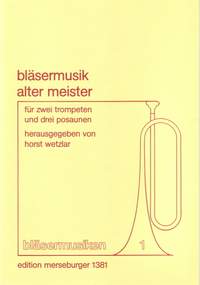 Bläsermusiken Alter Meister