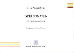 Georg Andreas Sorge: 3 Sonaten