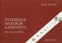 Beate Albrecht: Intervalle, Akkorde, Kadenzen Mit Relativen Silben